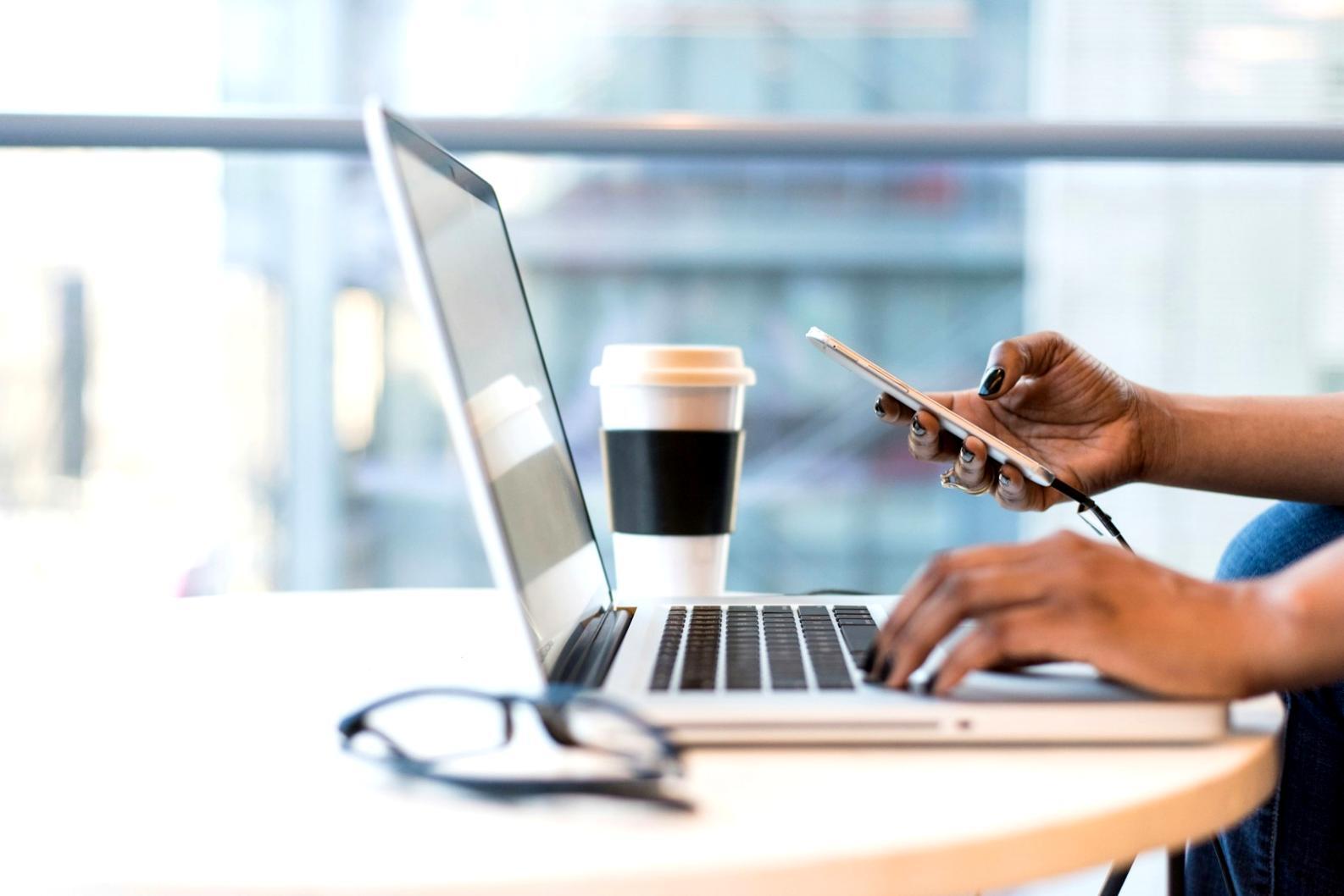 Mobile app interface design workspace showing UX wireframes and user flow diagrams